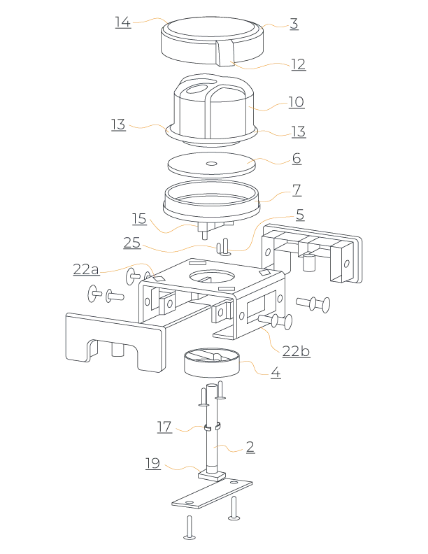 Technical drawing from the Solidlines portfolio